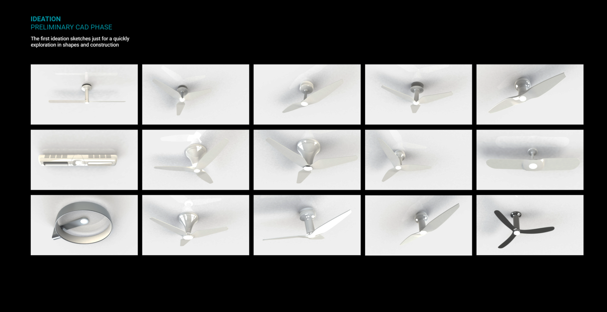 IC AIR — preliminary CAD ideation phase